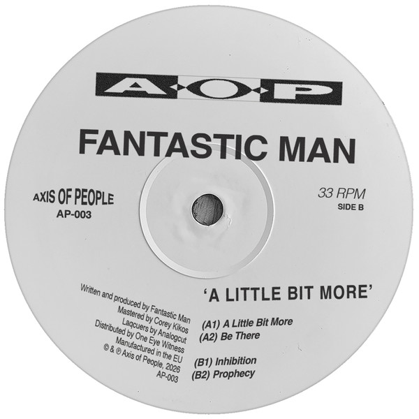 Fantastic Man - A Little Bit More : 12inch