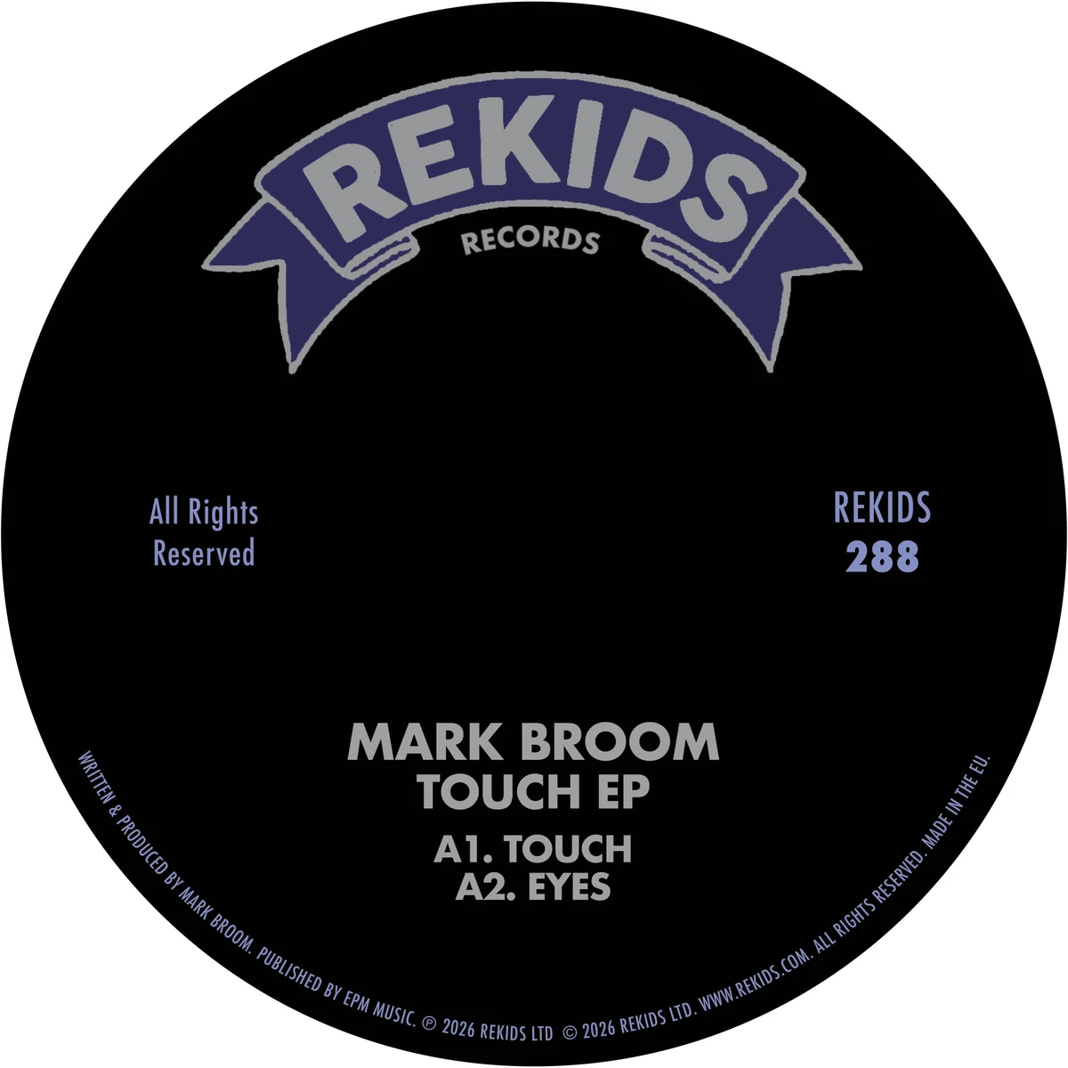 Mark Broom - Touch EP : 12inch