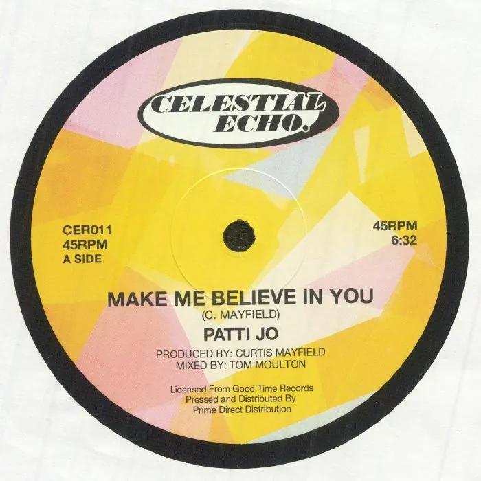 Patti Jo - Make Me Believe In You / Ain't No Love Lost (Tom Moulton Mixes) : 12inch