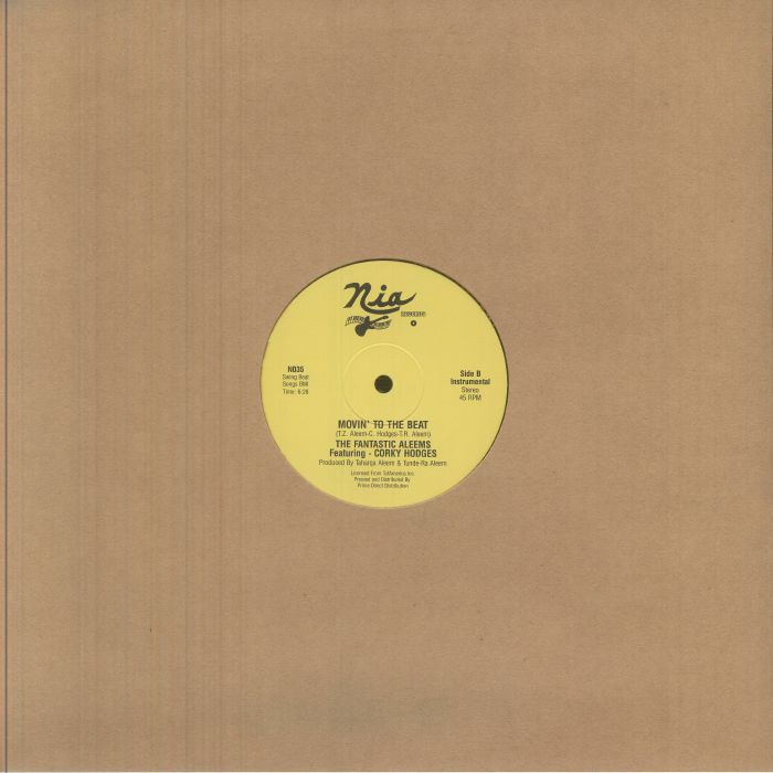 The Fantastic Aleems Feat Corky Hodges - Movin' To The Beat : 12inch