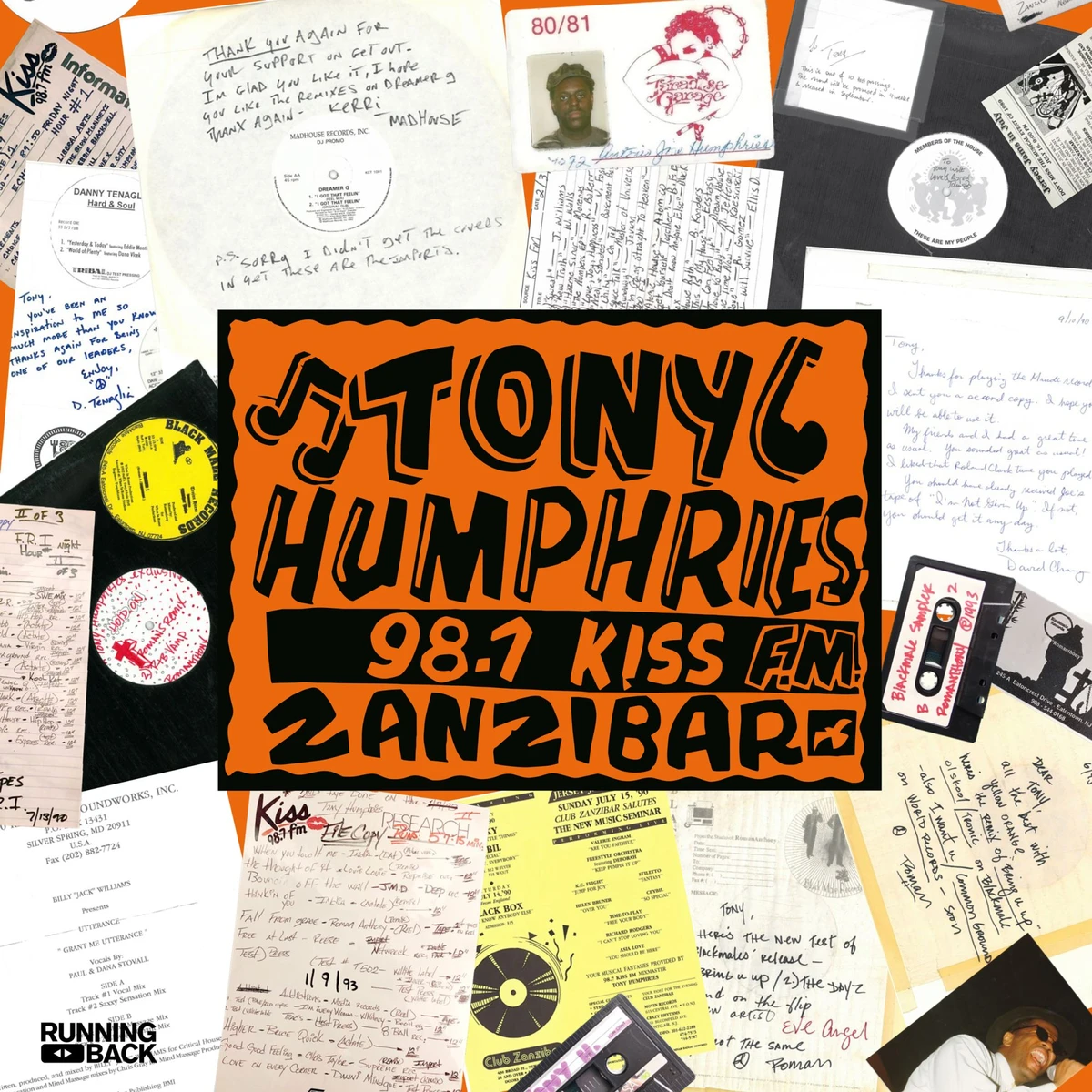 Tony Humphries - Running Back Mastermix: Kiss FM Zanzibar Years Vinyl Part Two (3LP) : 3LP
