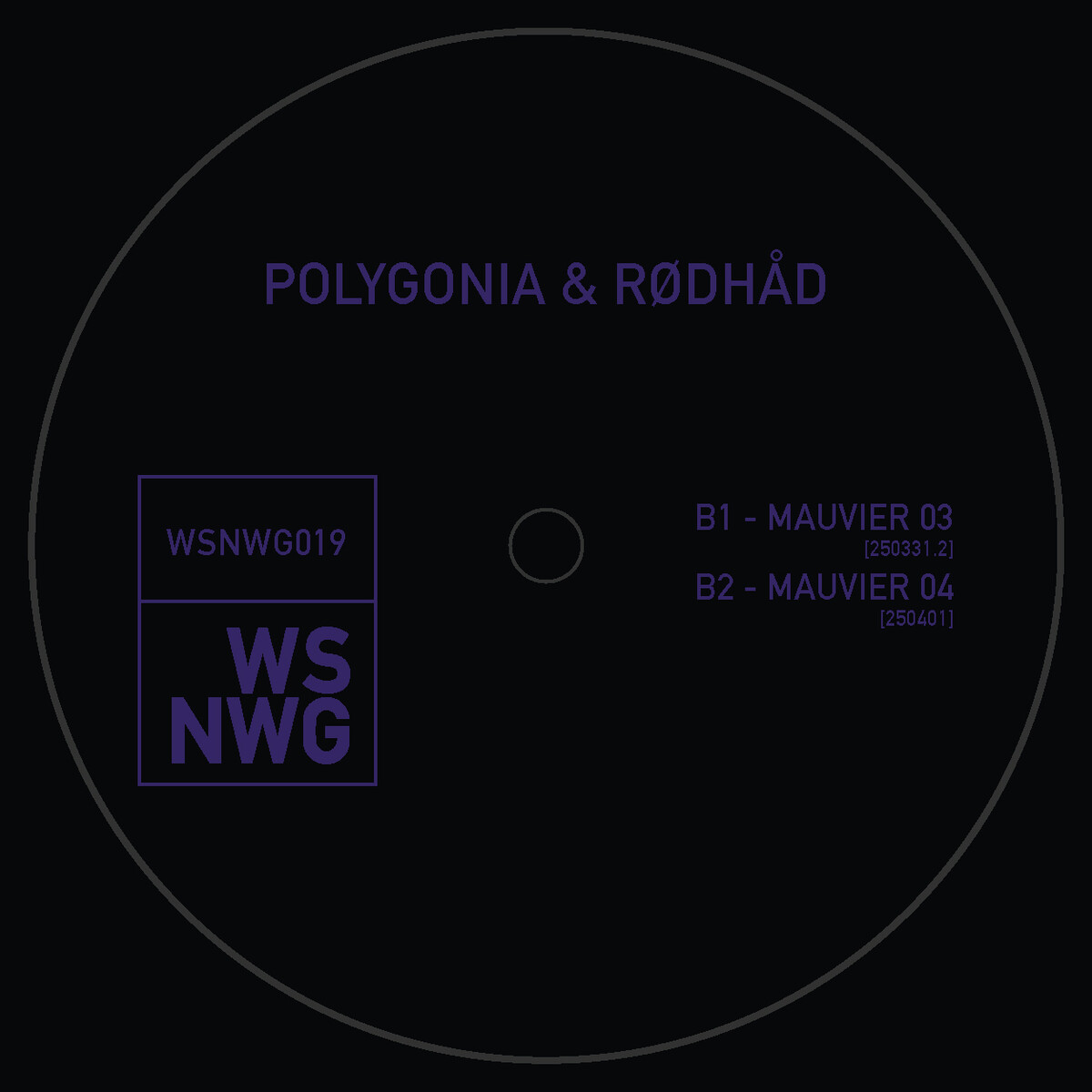Polygonia & Rødhåd - MAUVIER : 12inch