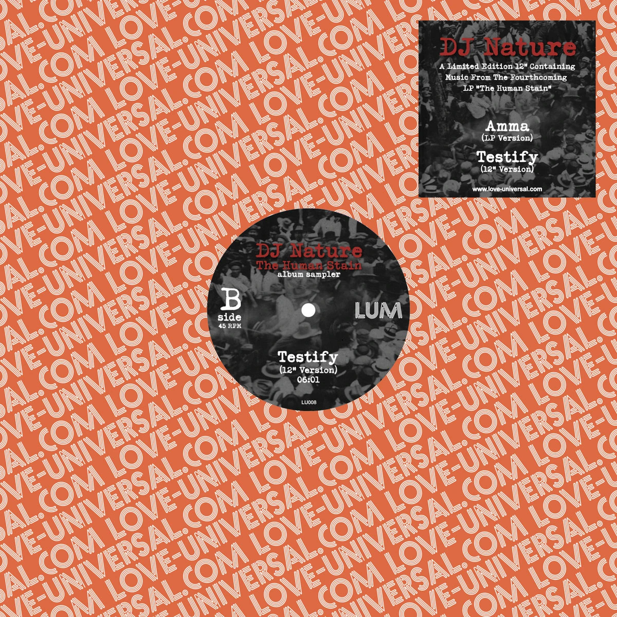 DJ Nature - LP Sampler : 12inch