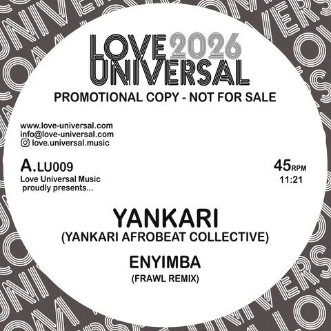 Yankari Afrobeat Collective - Enyimba (Frawl Remix) : 12inch