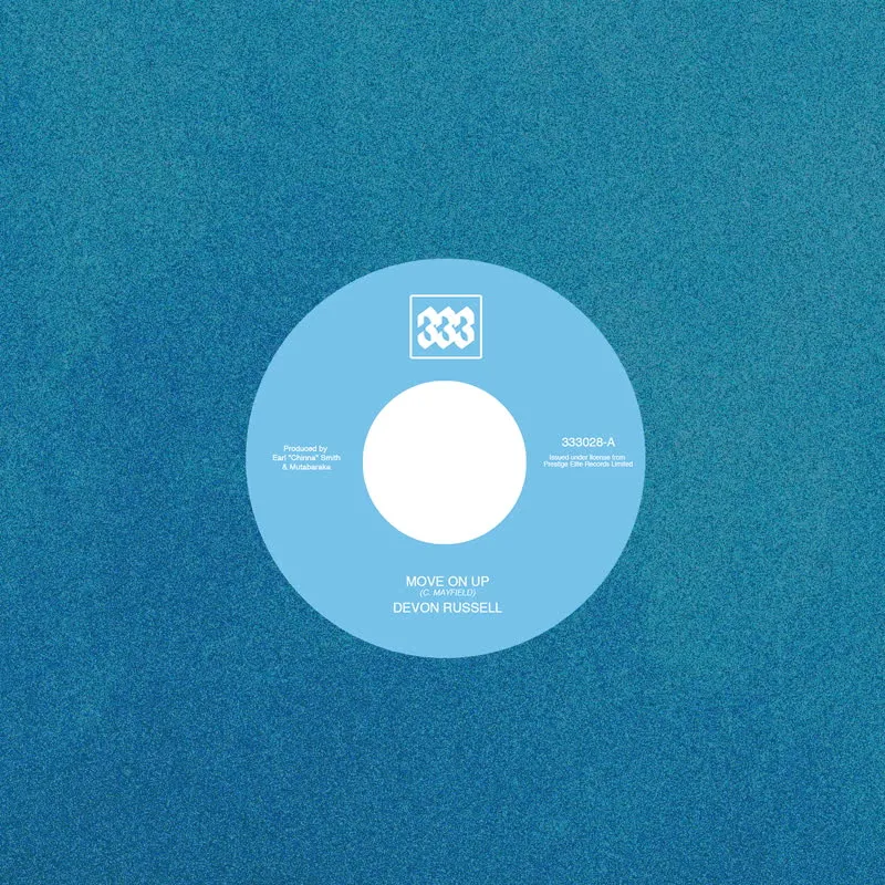 Devon Russell - Move on Up / Darker Than Blue : 7inch