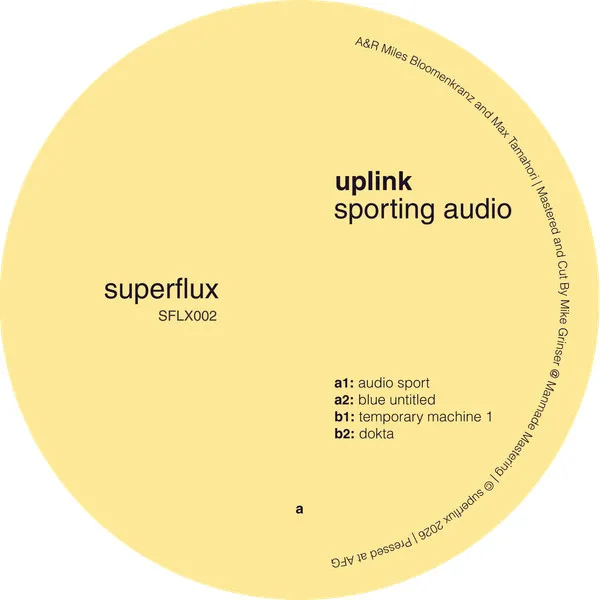 Uplink - Sporting Audio : 12inch