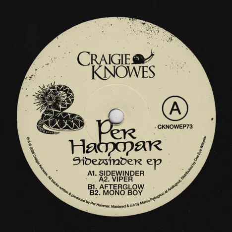 Per Hammar - Sidewinder EP : 12inch