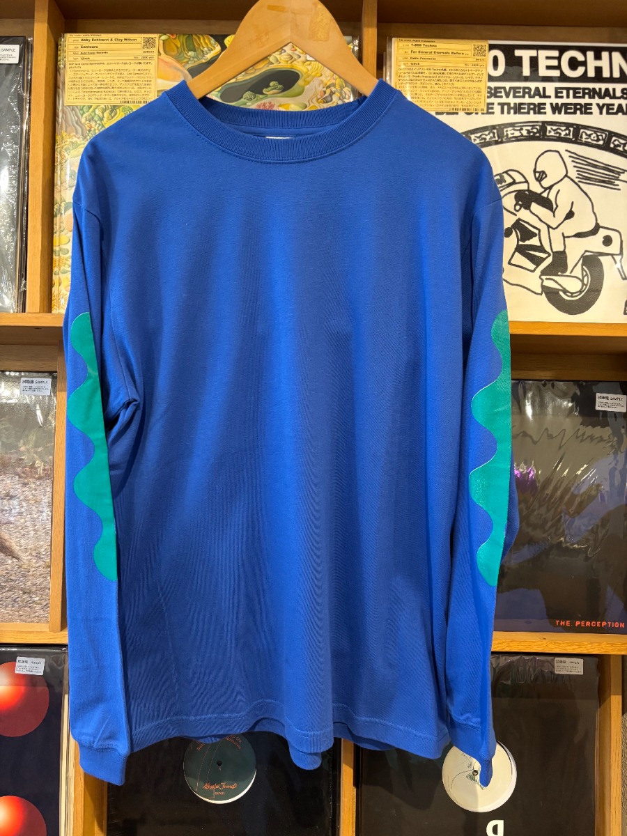 Mt.Chills - 時計草 collage  LongSleeve Blue Size:L : Wear