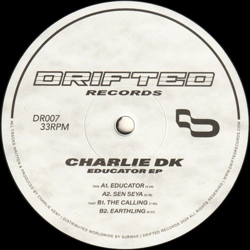 Charlie Dk - Educator EP : 12inch