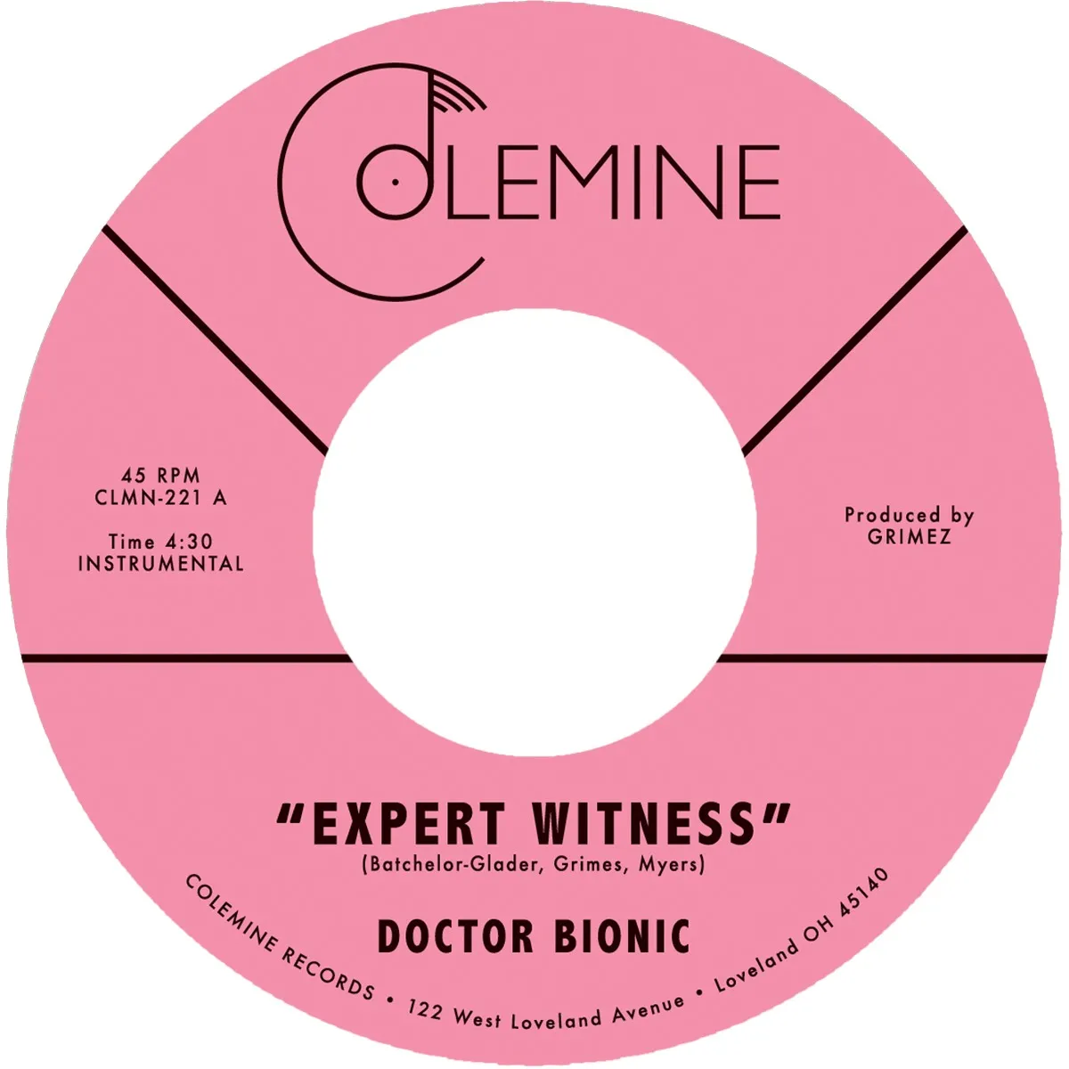 Doctor Bionic - Expert Witness b/w Mistake : 7inch