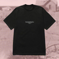 Death Is Not The End - Embroidered Organic Heavyweight Logo Tee（M）