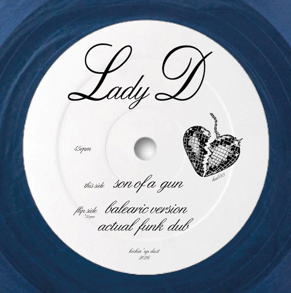Lady D - Son of a Gun (lim. Blue Vinyl Only) : 12inch