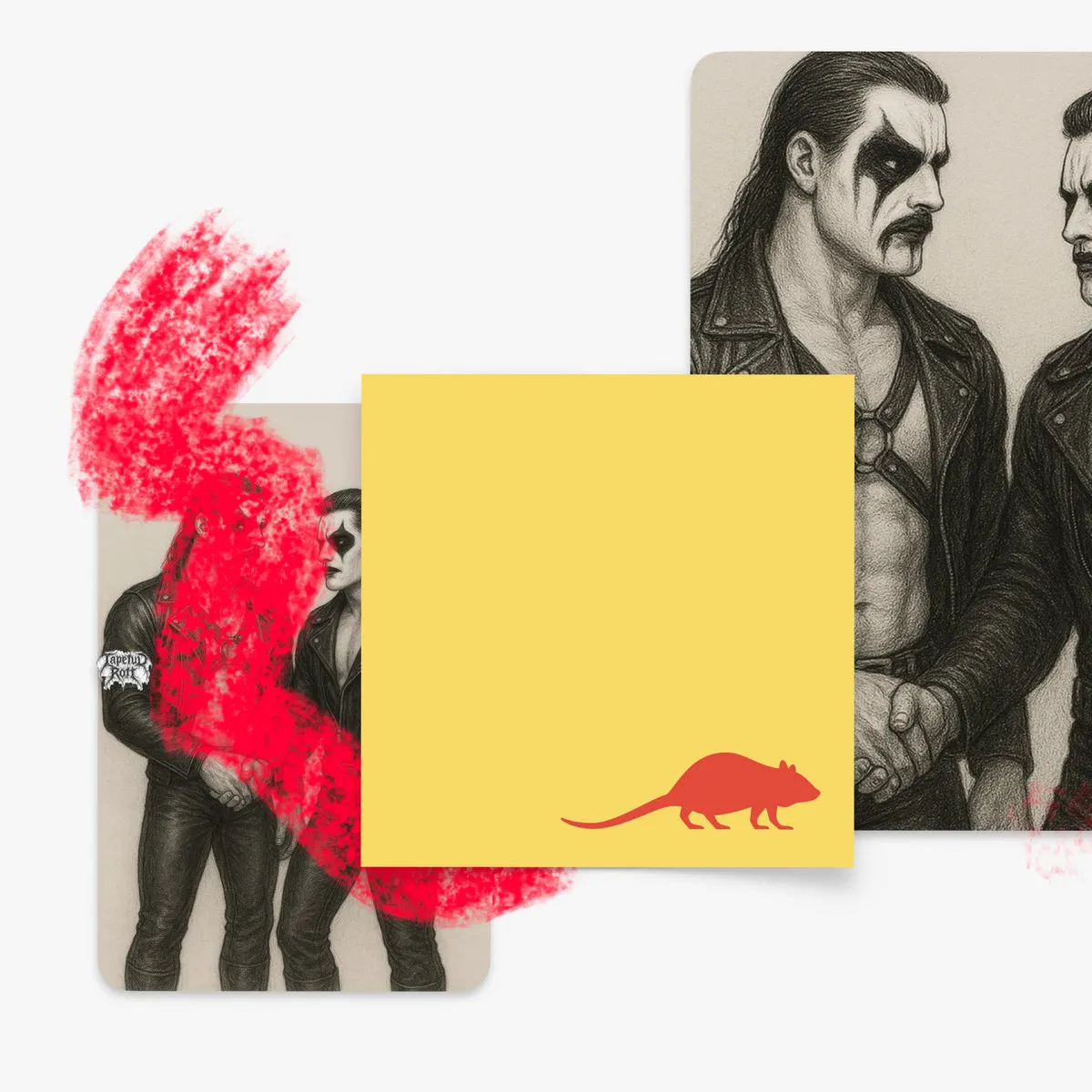 Tapetud Rott - See Mees / Lähme Õue : 7inch