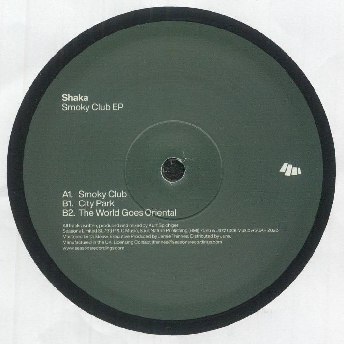 Shaka - Smoky Club EP : 12inch