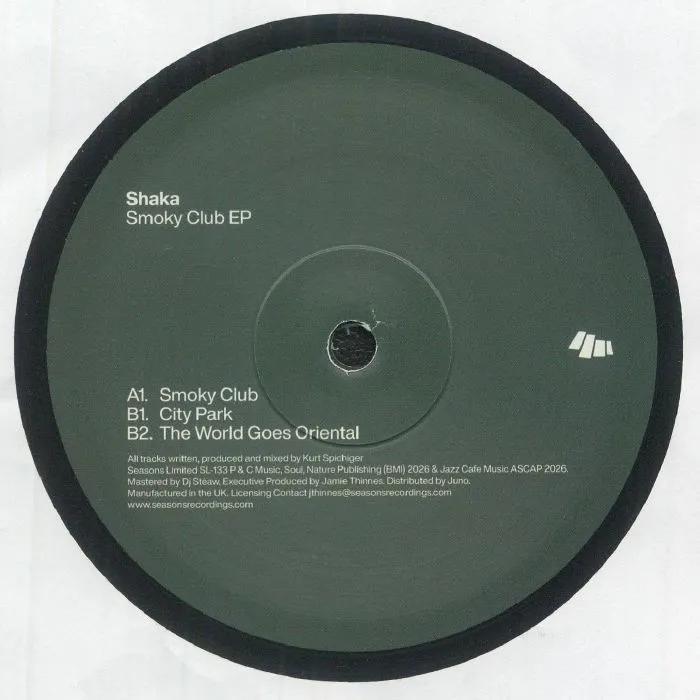 Shaka - Smoky Club EP : 12inch
