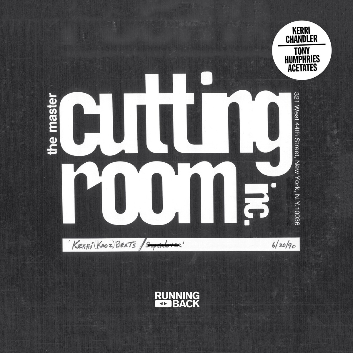 Kerri Chandler / Dee Dee Brave - Tony Humphries Acetates : 12inch