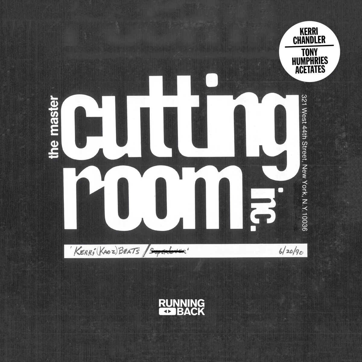 Kerri Chandler / Dee Dee Brave - Tony Humphries Acetates : 12inch