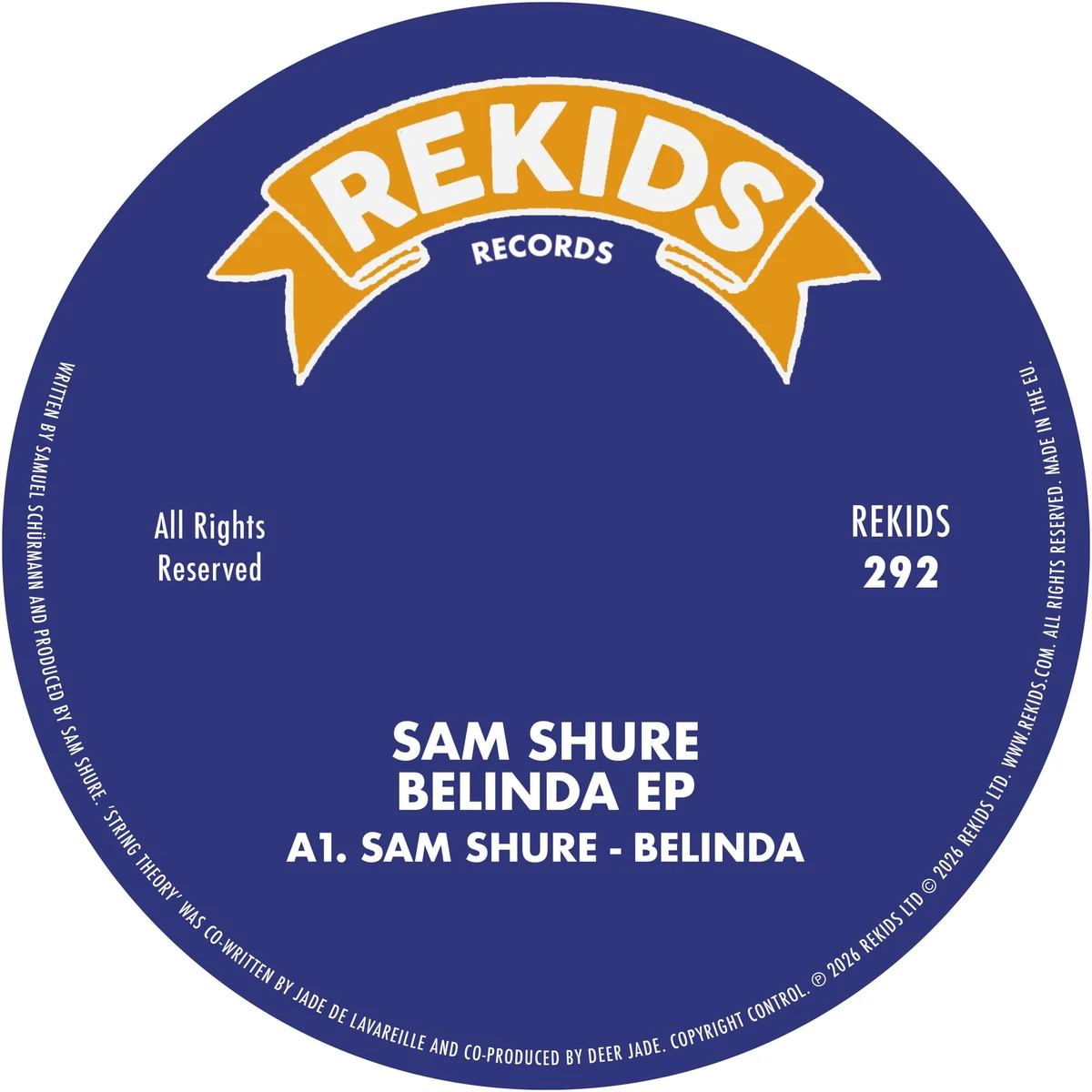 Sam Shure - Belinda EP : 12inch