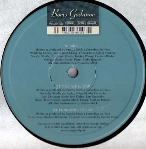 BORIS GODUNOV - Rio (...) : 12inch