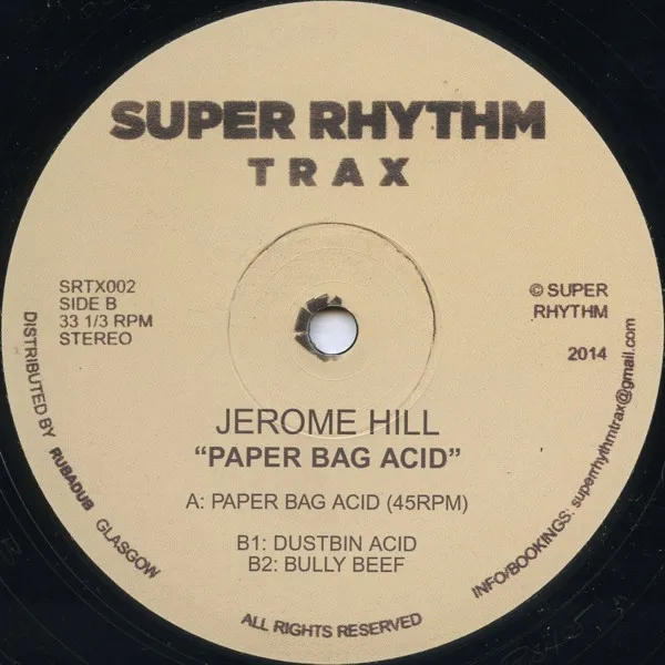 Jerome Hill - Paper Bag Acid : 12inch