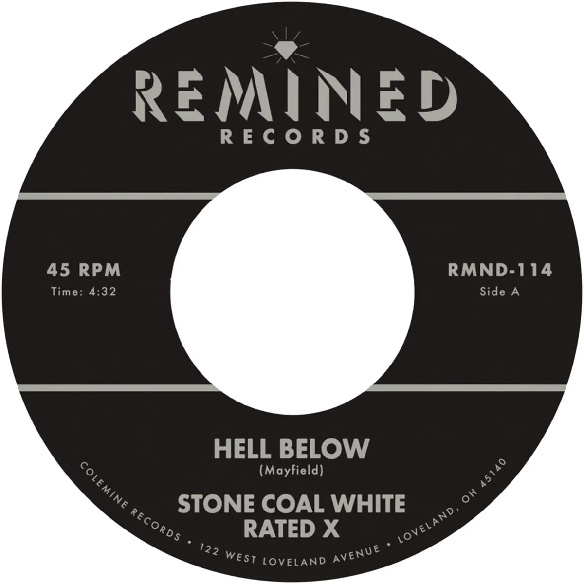 Stone Coal White - Hell Below / Free : 7inch