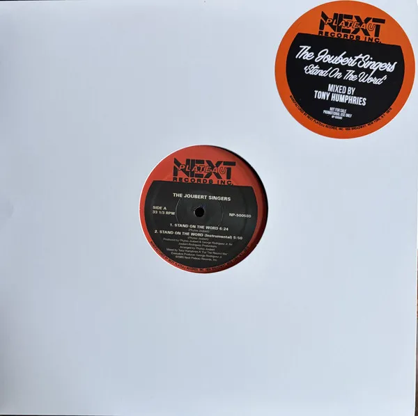 THE JOUBERT SINGERS - Stand On The Word : 12inch