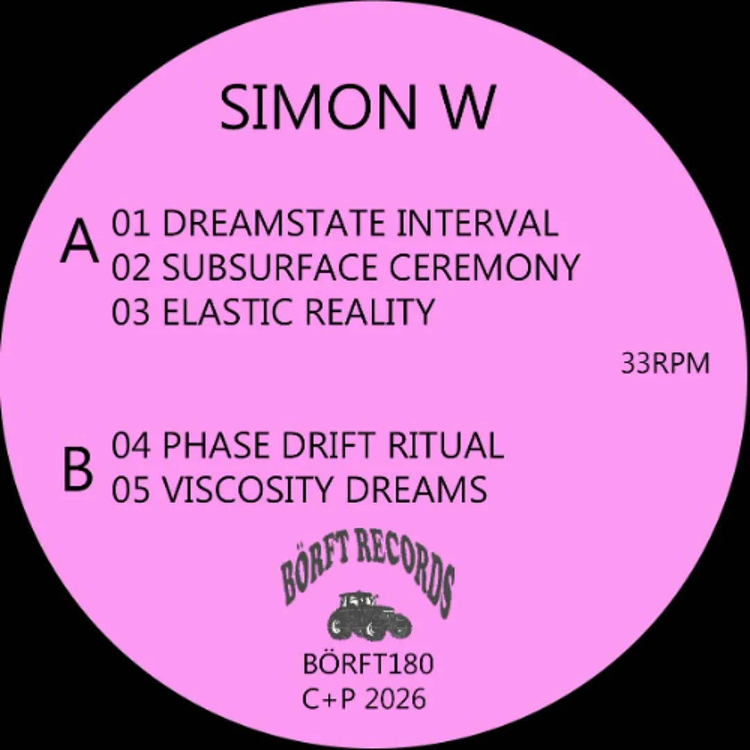 Simon W - Dreamstate Interval : 12inch