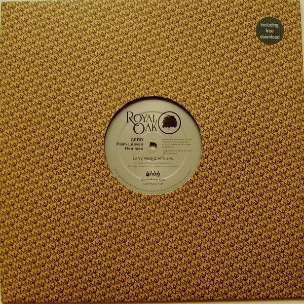 Gerd - Palm Leaves (Remixes) : 12inch