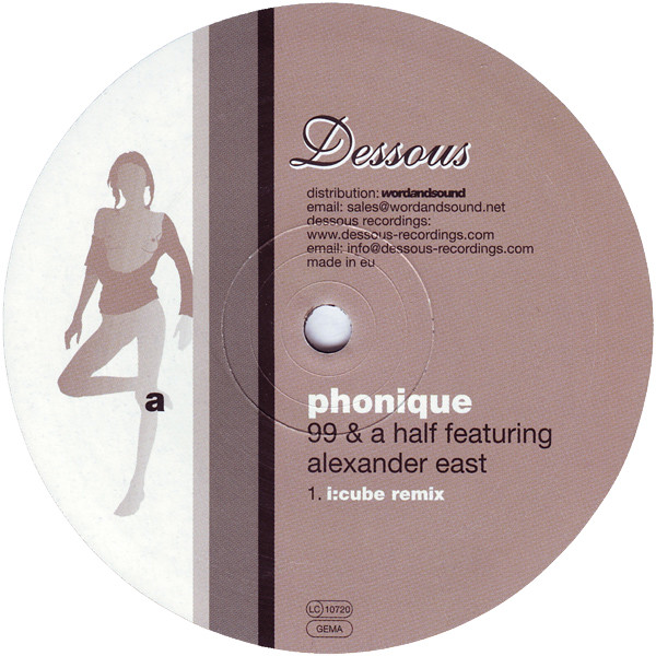Phonique - 99 & A Half : 12inch
