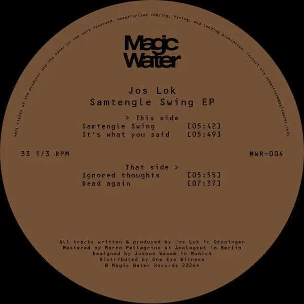 Jos Lok - Samtengle Swing EP : 12inch
