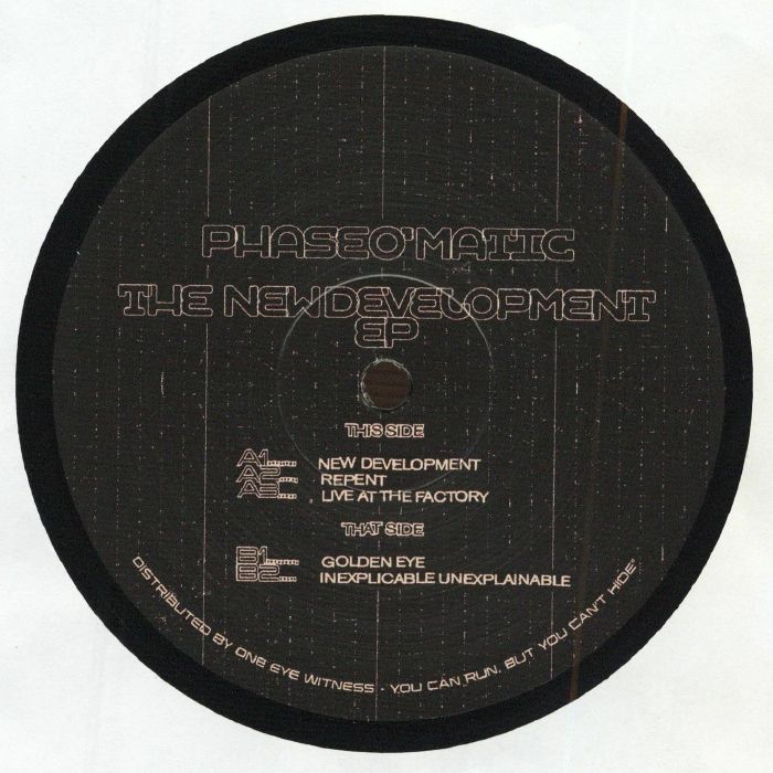 Phase O'Matic - The New Development EP : 12inch