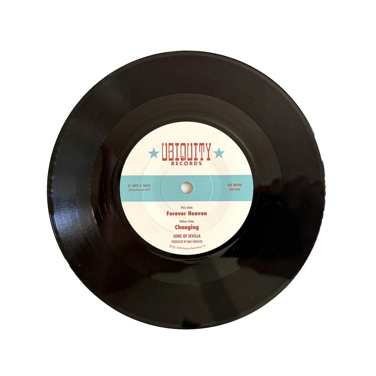 Sons of Sevilla - Forever Heaven b/w Changing : 7inch