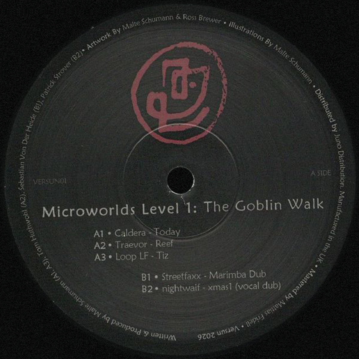 Caldera / Traevor / Loop Lf / Streetfaxx / Nightwaif - Microworlds Level 1: The Goblin Walk : 12inch