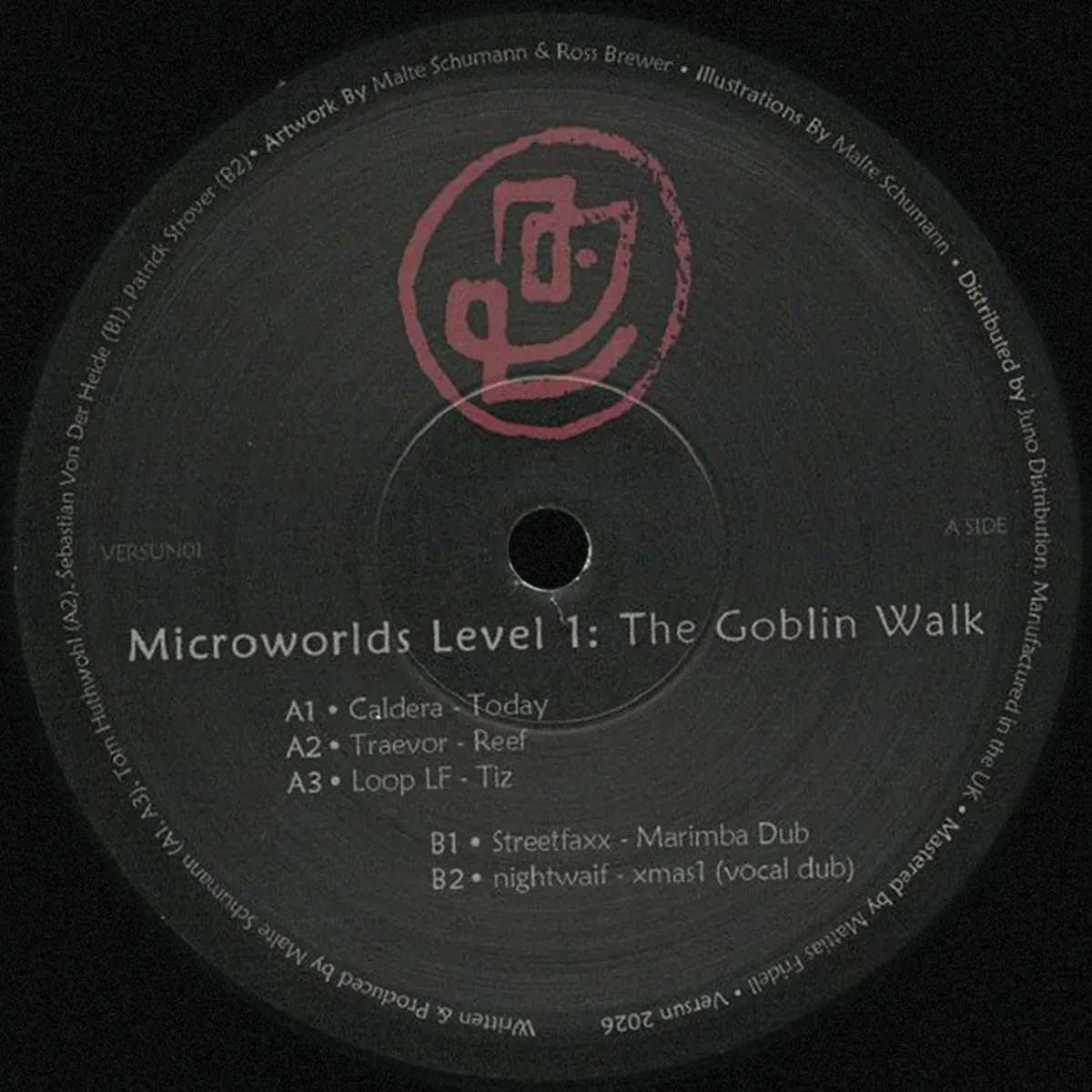 Caldera / Traevor / Loop Lf / Streetfaxx / Nightwaif - Microworlds Level 1: The Goblin Walk : 12inch