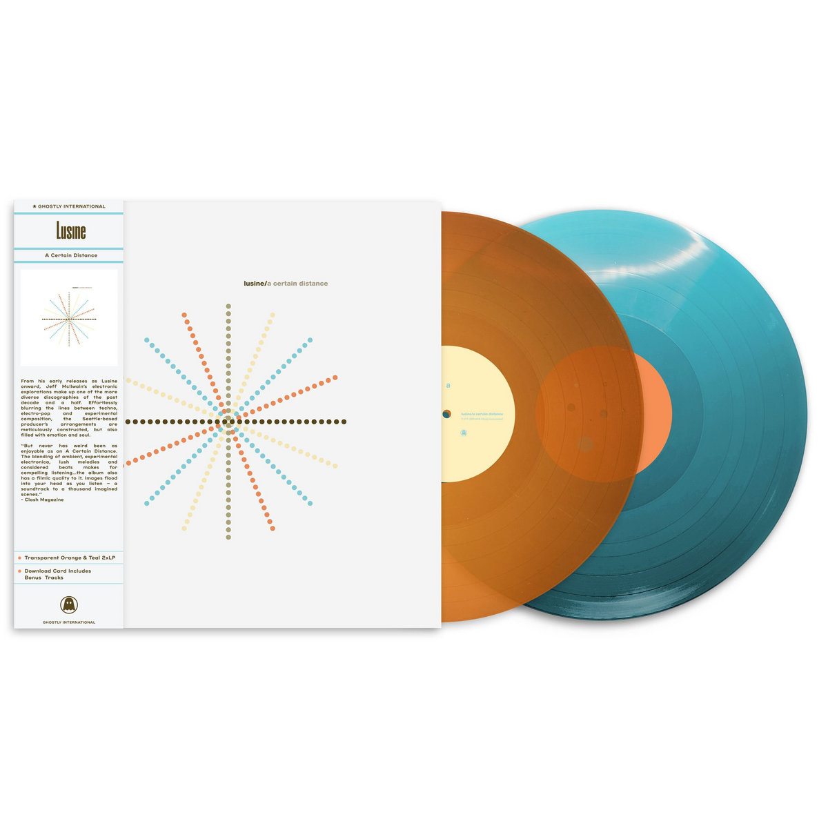 Lusine - A Certain Distance : 2LP(Color)