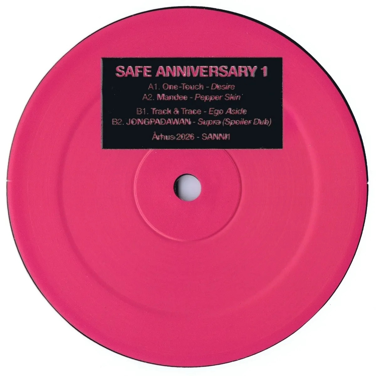 VARIOUS - Safe Anniversary 1 : 12inch