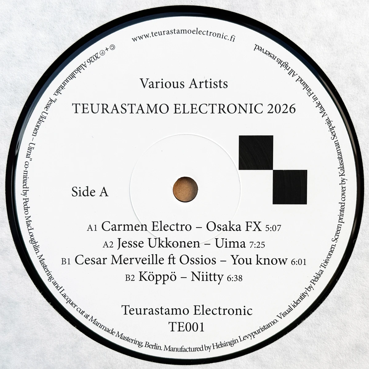 Various - Teurastamo Electronic 2026 (Vinyl Only) : 12inch
