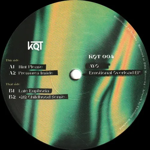 Ayo - Emotional Overload EP : 12inch