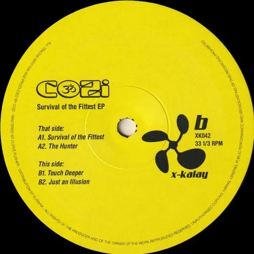 Cozi - Survival of the Fittest EP : 12inch