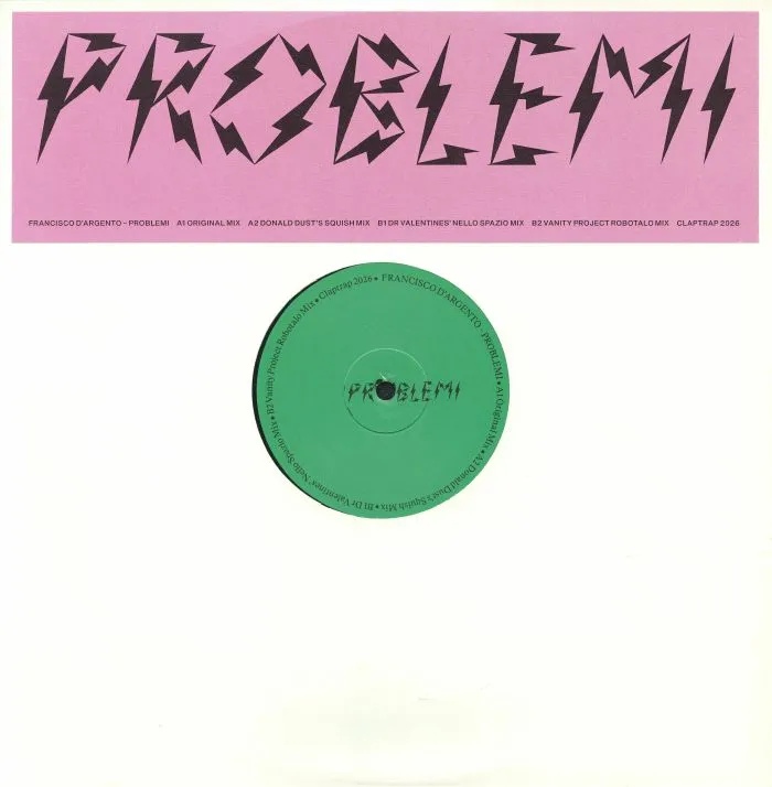 Francisco D’Argento - Problemi Remixes : 12inch