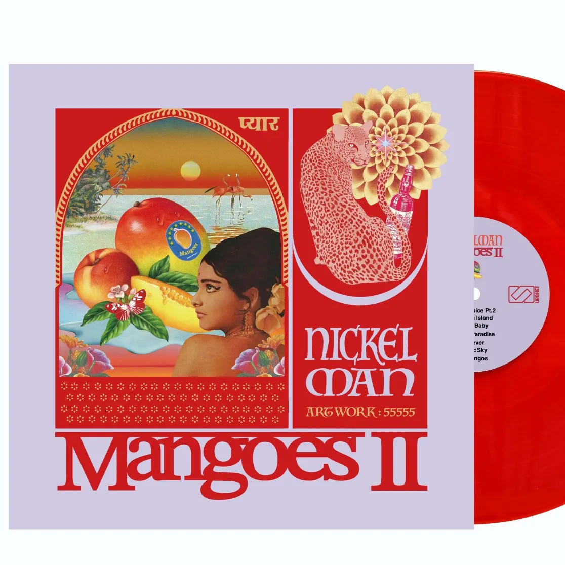 NICKELMAN - Mangoes II : 12inch(RED)+DL