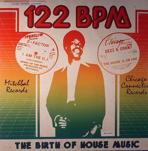 Various - Jerome Derradji - 122 BPM - The Birth Of House Music : 2LP