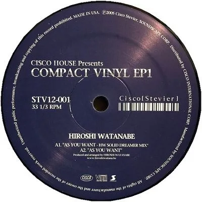 Various - Cisco House Presents Compact Vinyl Ep 1 : 12inch