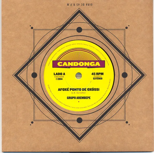 Grupo Arembepe - Afoxe Ponto De Oxossi / Rosa Mulher : 7inch