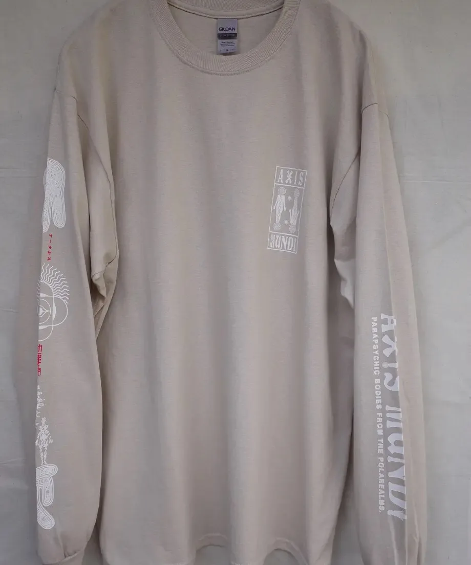 Chill Mountain - AXIS MUNDI LongSleeve sand Size L : WEAR