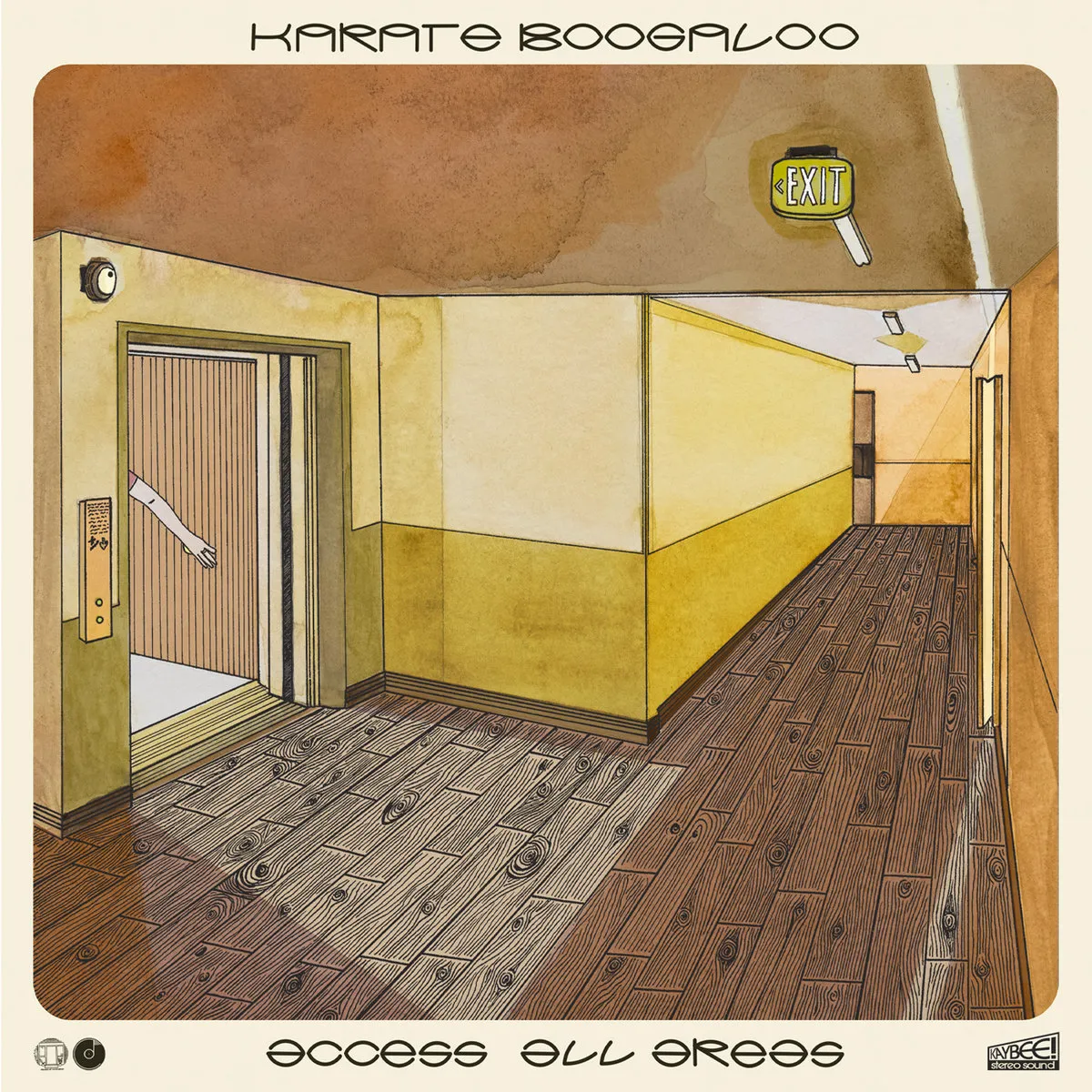 Karate Boogaloo - Access All Areas : LP(Black)