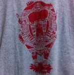 Uc East - Buffalo Tee(Gray x Red) : T-SHIRT