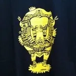 Uc East - Buffalo Tee (NAVY × YELLOW) : T-SHIRT