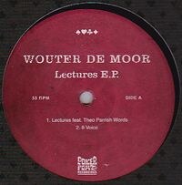 Wouter De Moor - Lectures Ep, Kirk Degiorgio Remix