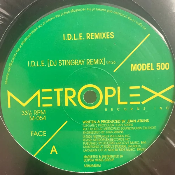Model 500 - I.D.L.E (Remixes) : 12inch